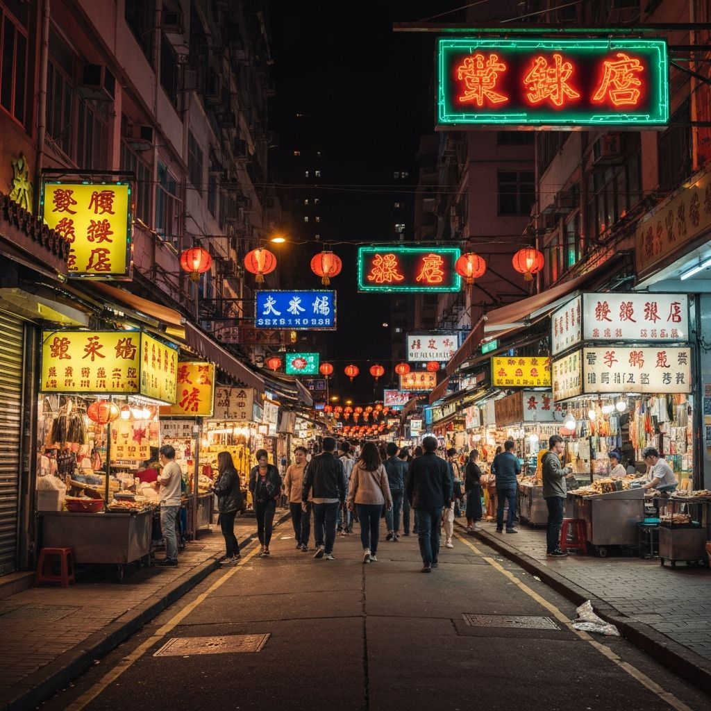 廟街夜市